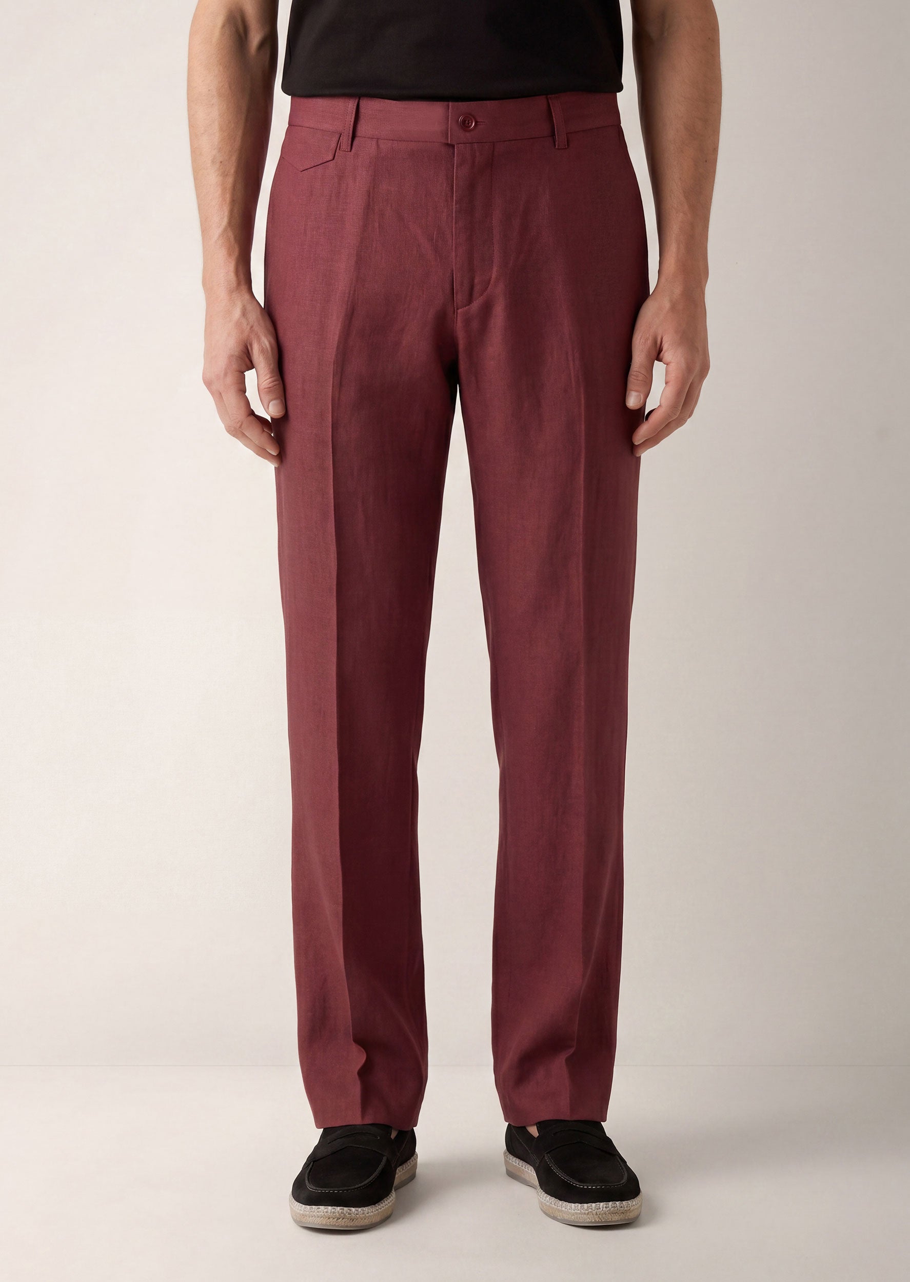Burgundy Chino & Casual Pant