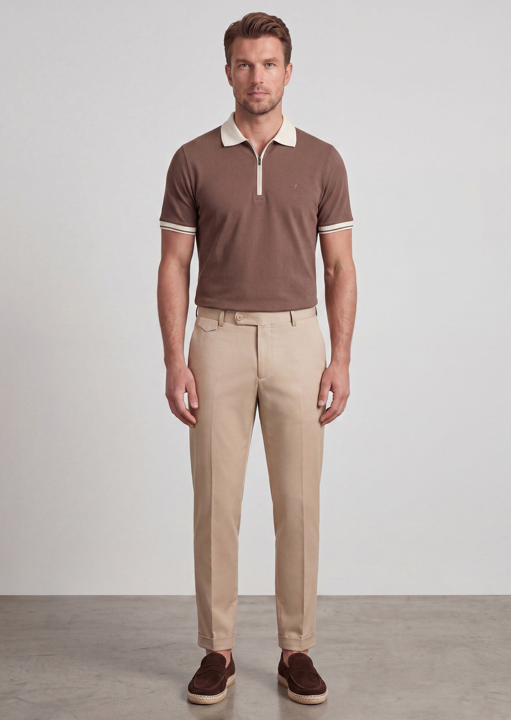Beige Chino & Casual Pant