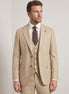 Beige Three-Piece Suit