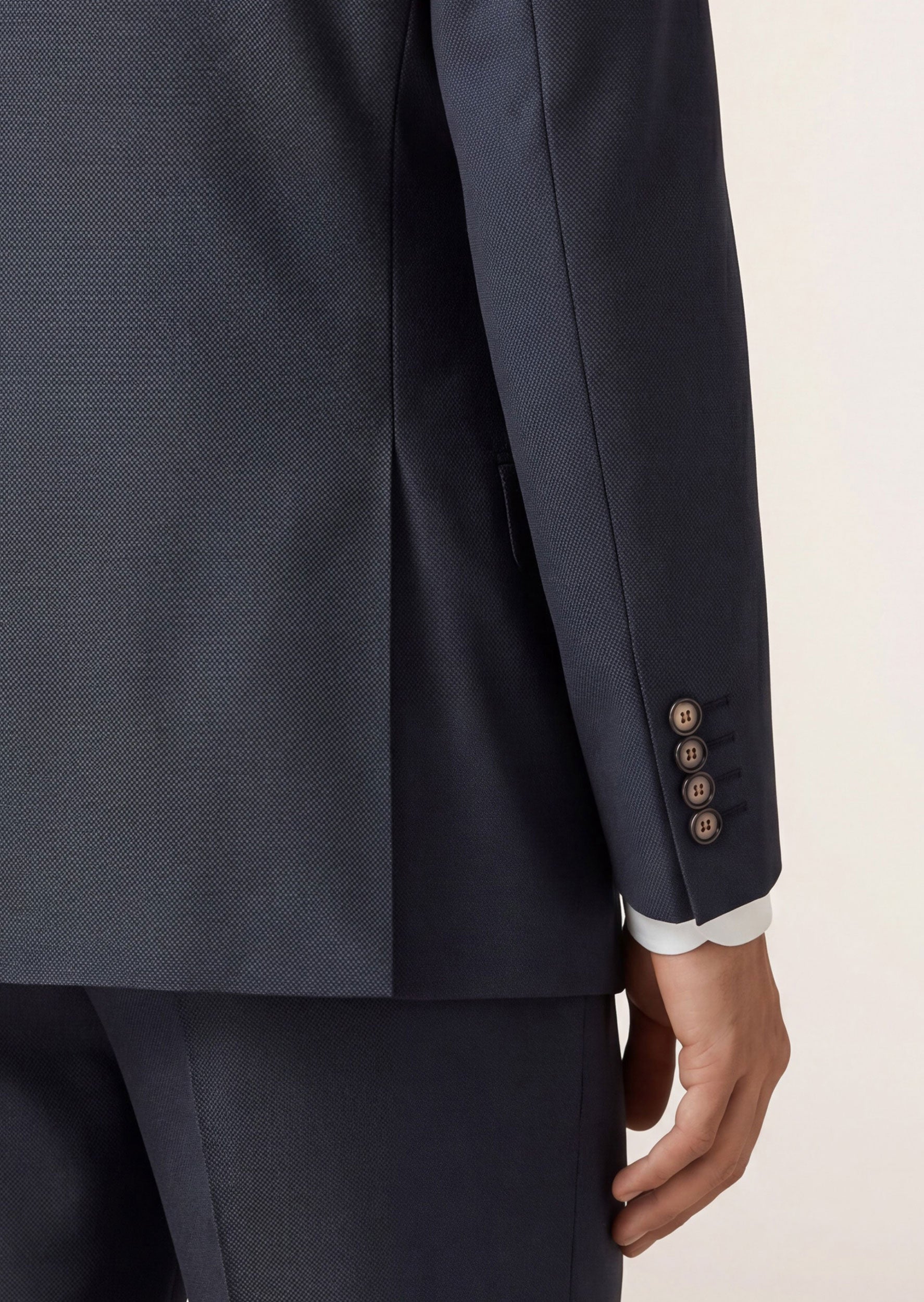 Navy Three-Piece Suit