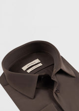 Brown Plain Shirt