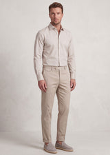 Beige Plain Shirt