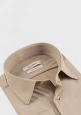 Camel Plain Shirt