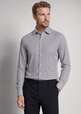 White - Black Long Sleeve Shirt