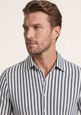 White - Black Long Sleeve Shirt