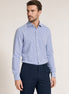 White - Navy Long Sleeve Shirt