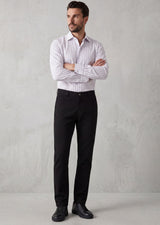 White - Purple Long Sleeve Shirt