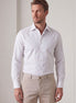 White - Brown Long Sleeve Shirt