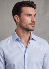 Blue - Sax Blue Long Sleeve Shirt