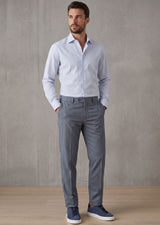 Blue - Sax Blue Long Sleeve Shirt