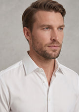 Cream Plain Shirt