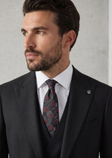 Black Three-Piece Suit