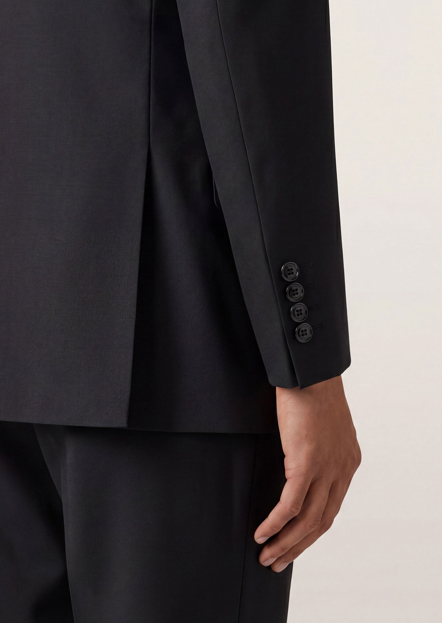 Black Three-Piece Suit