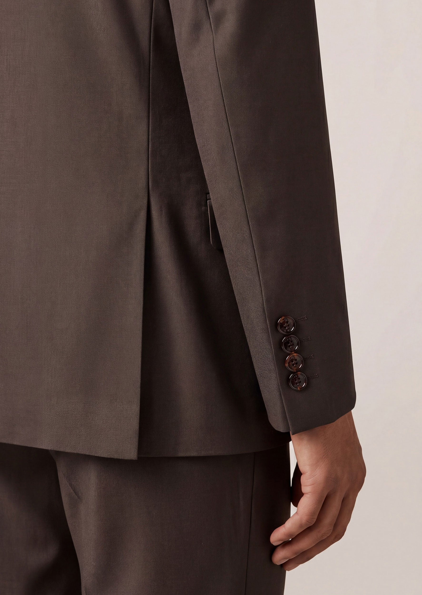 Brown Three-Piece Suit