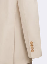 Beige Three-Piece Suit