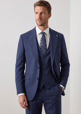 Royal Blue Three-Piece Suit