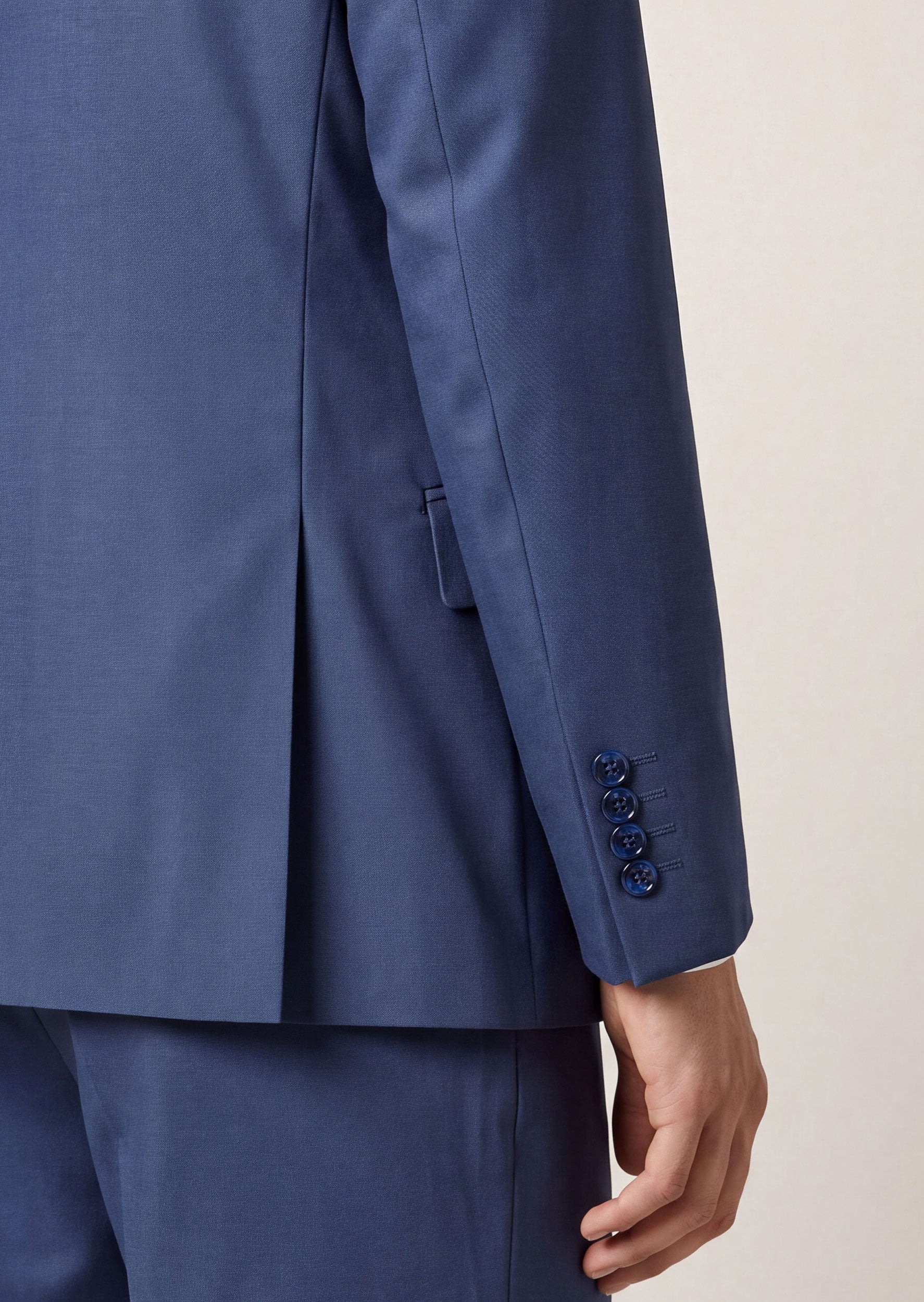 Royal Blue Three-Piece Suit