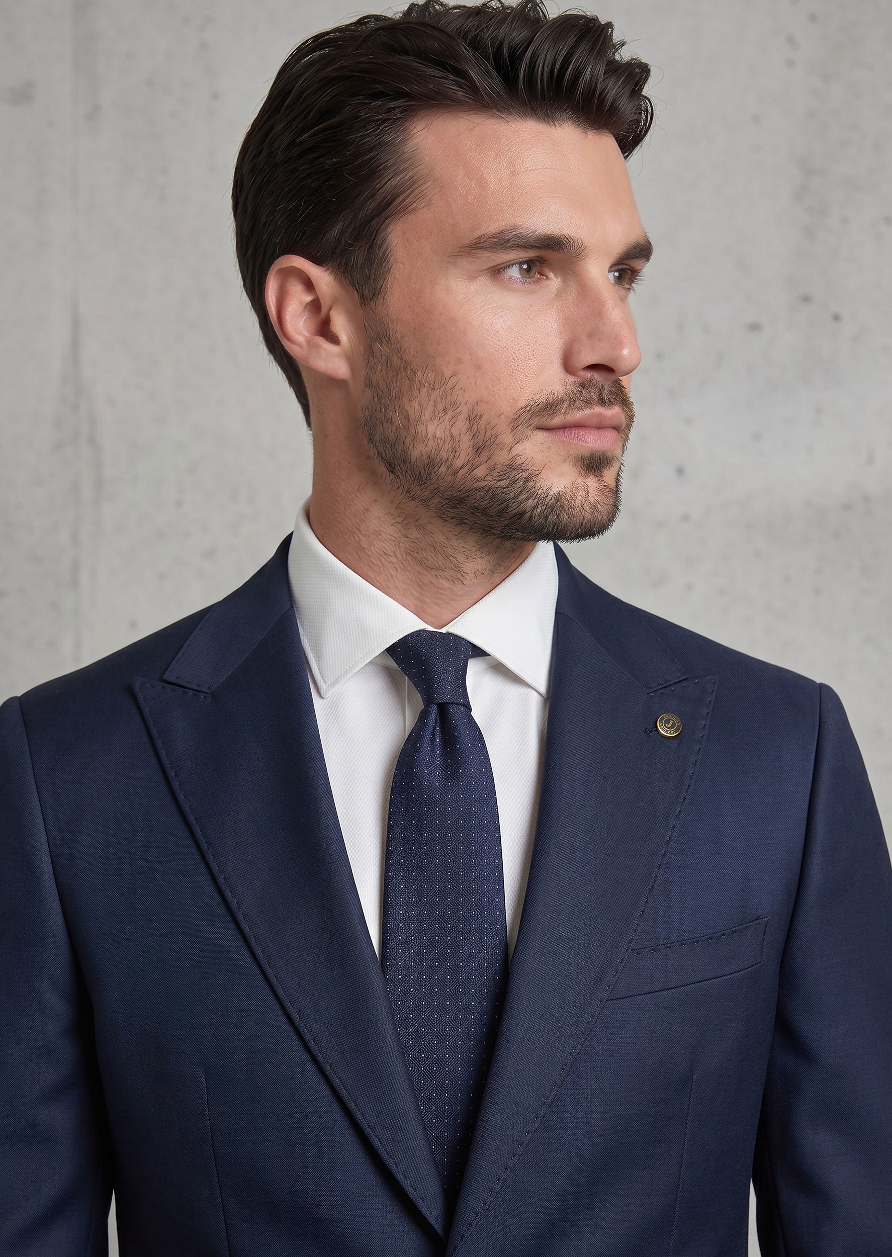Light Navy Suit