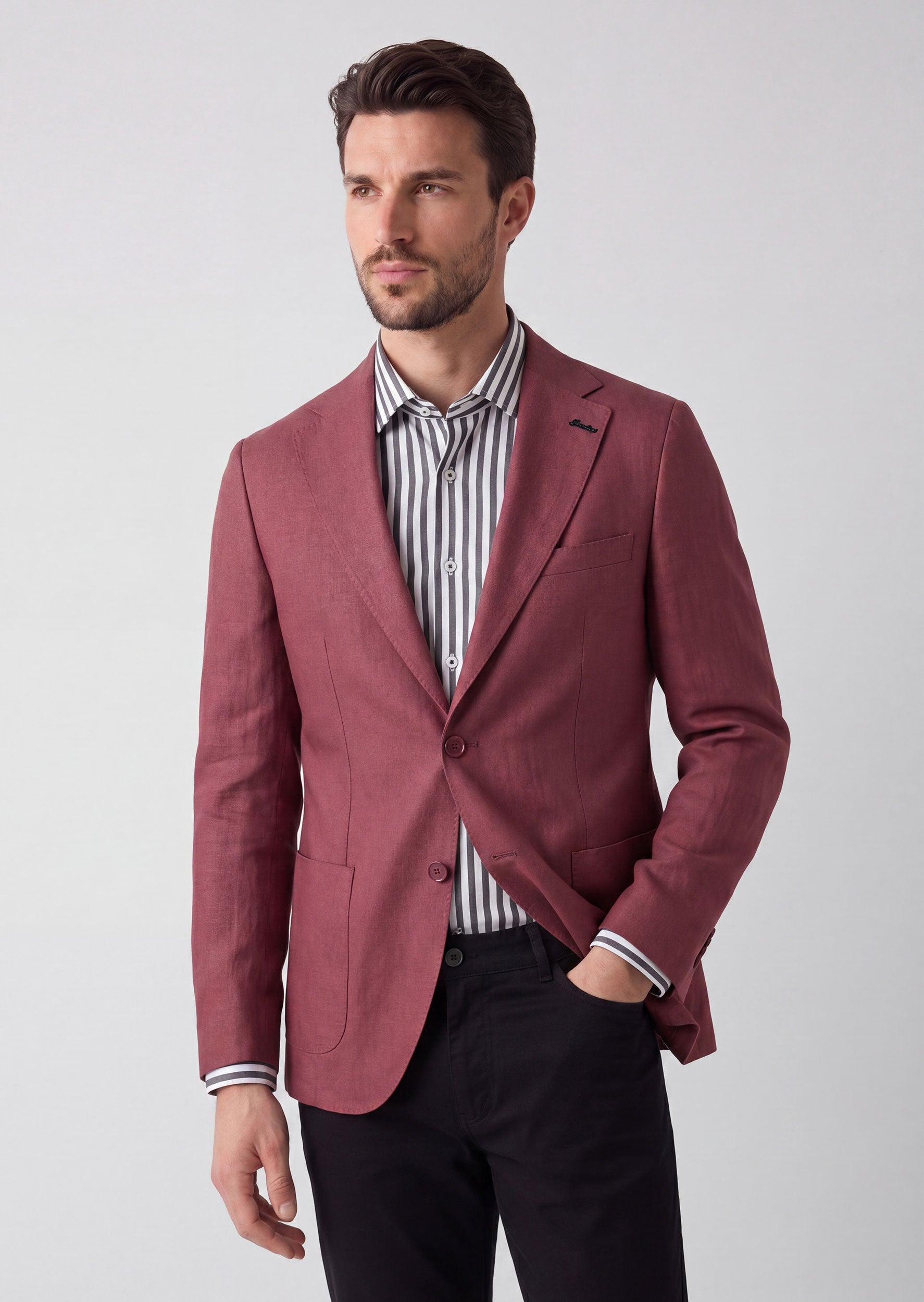 Burgundy Blazer