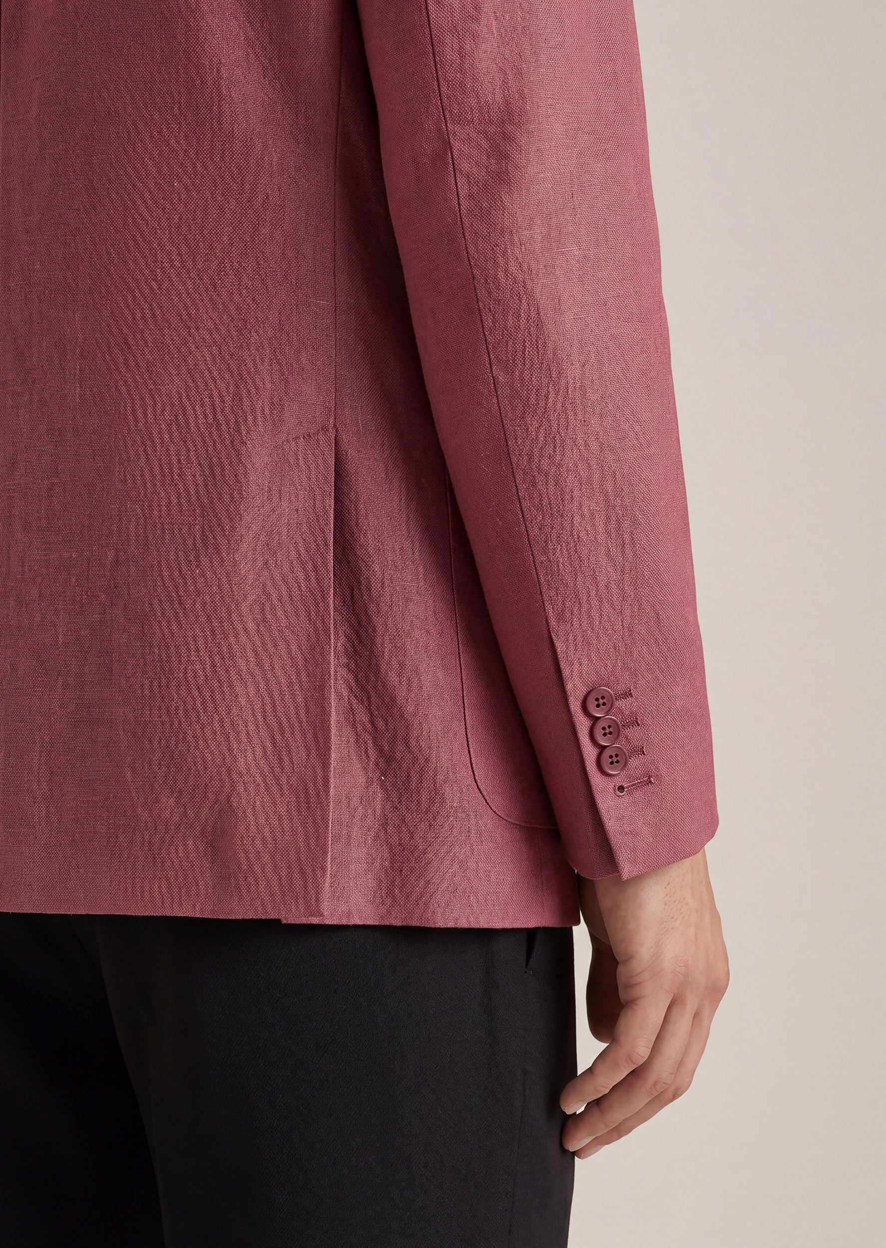 Burgundy Blazer