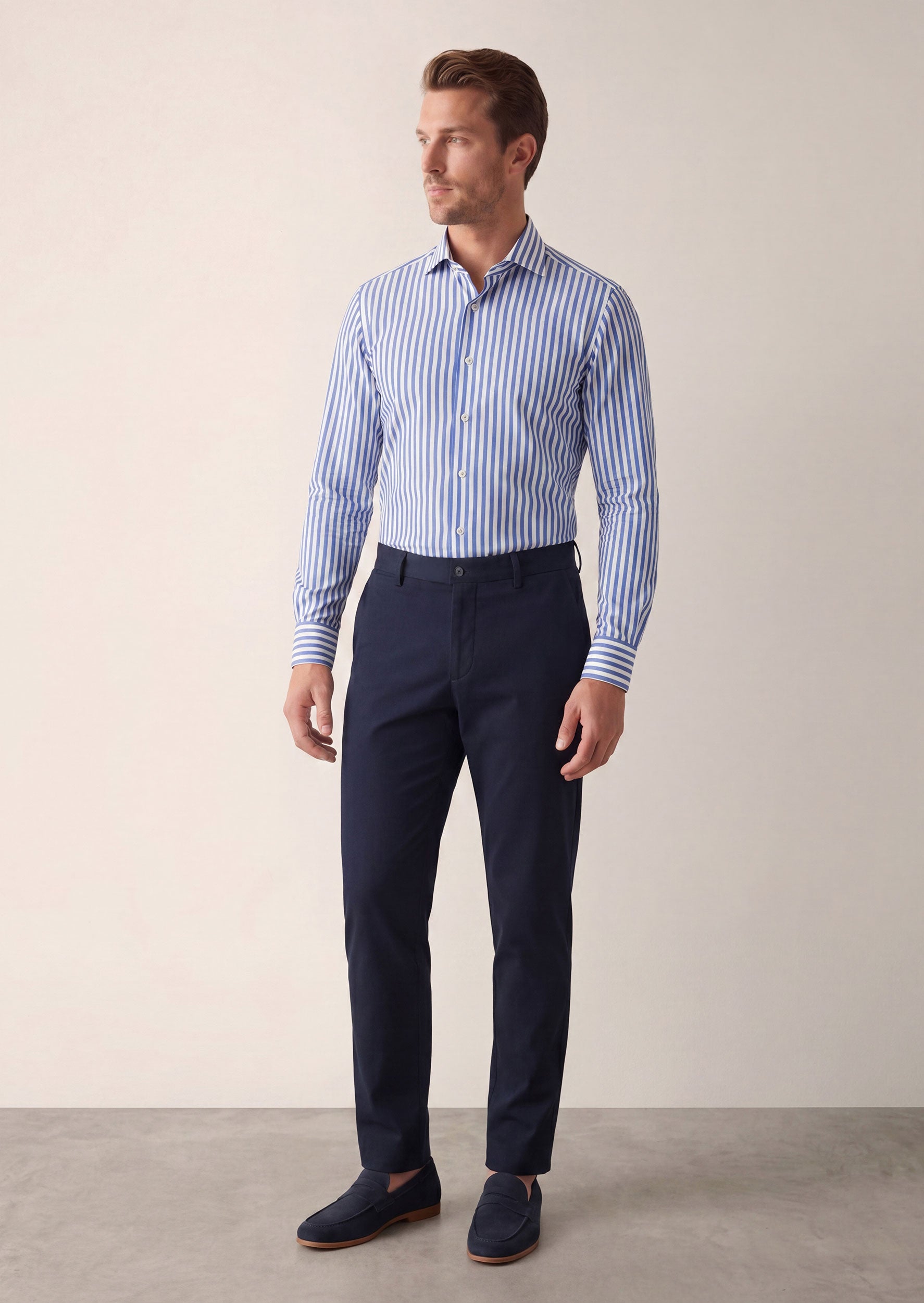 Navy Chino & Casual Pant