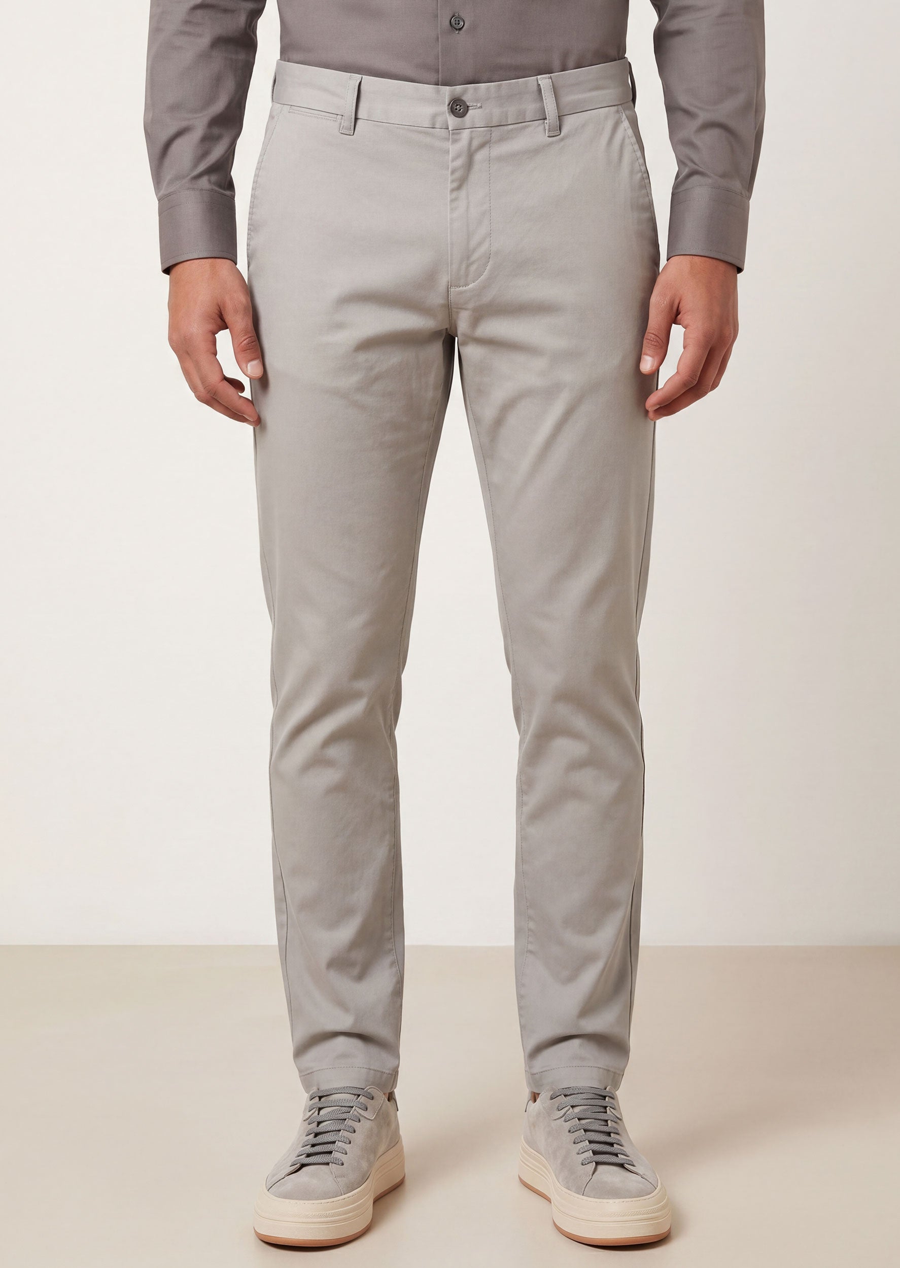 Grey Chino & Casual Pant