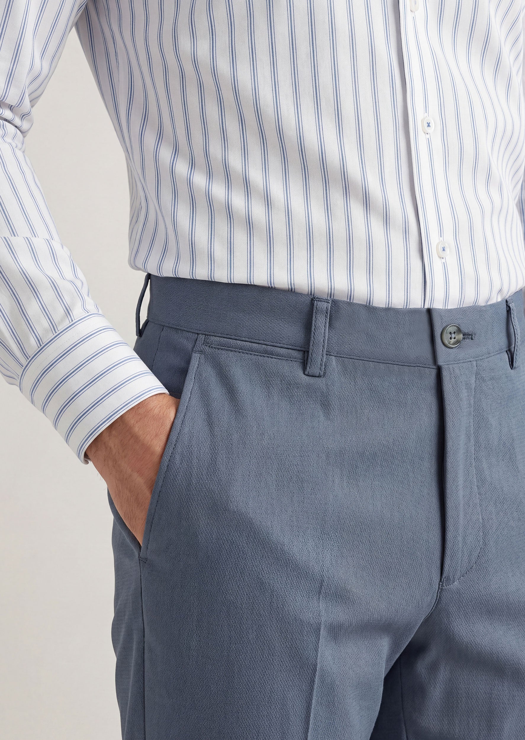 Blue Chino & Casual Pant