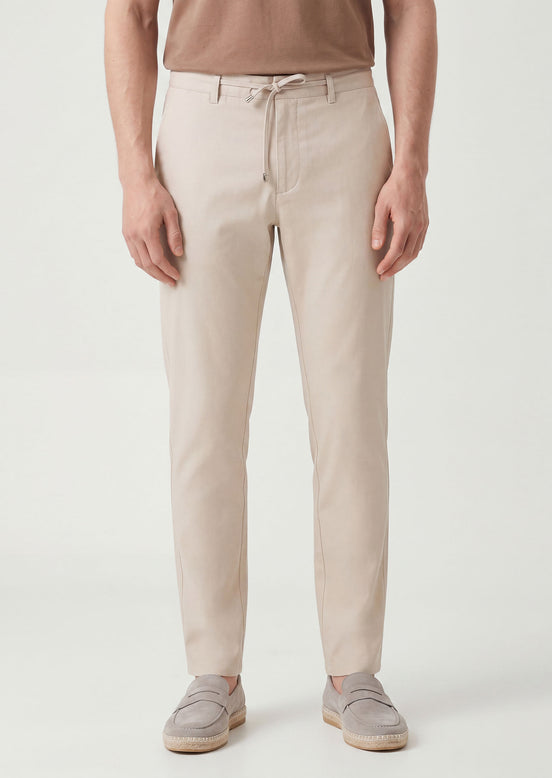 Ecru Chino & Casual Pant