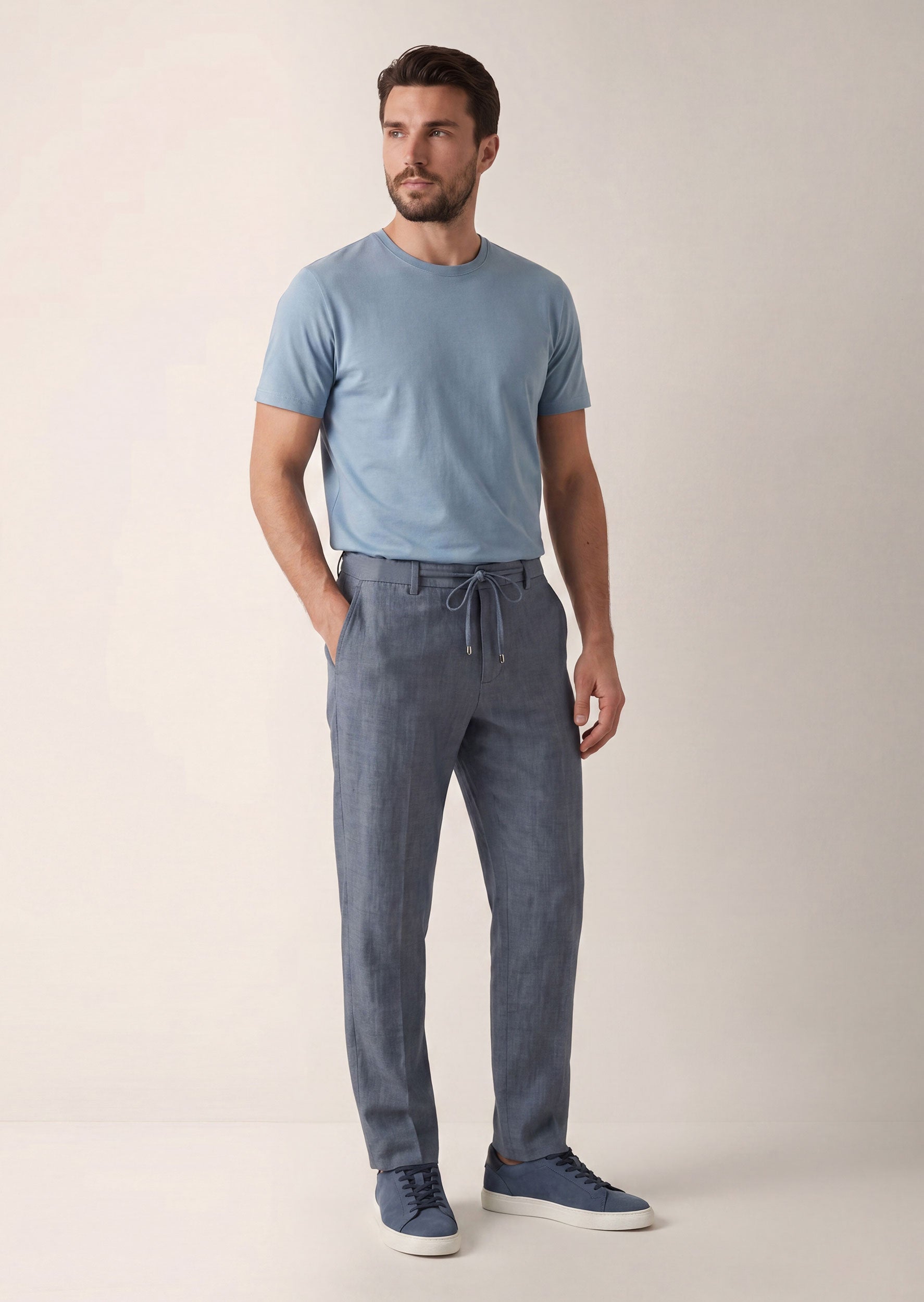 Navy Chino & Casual Pant