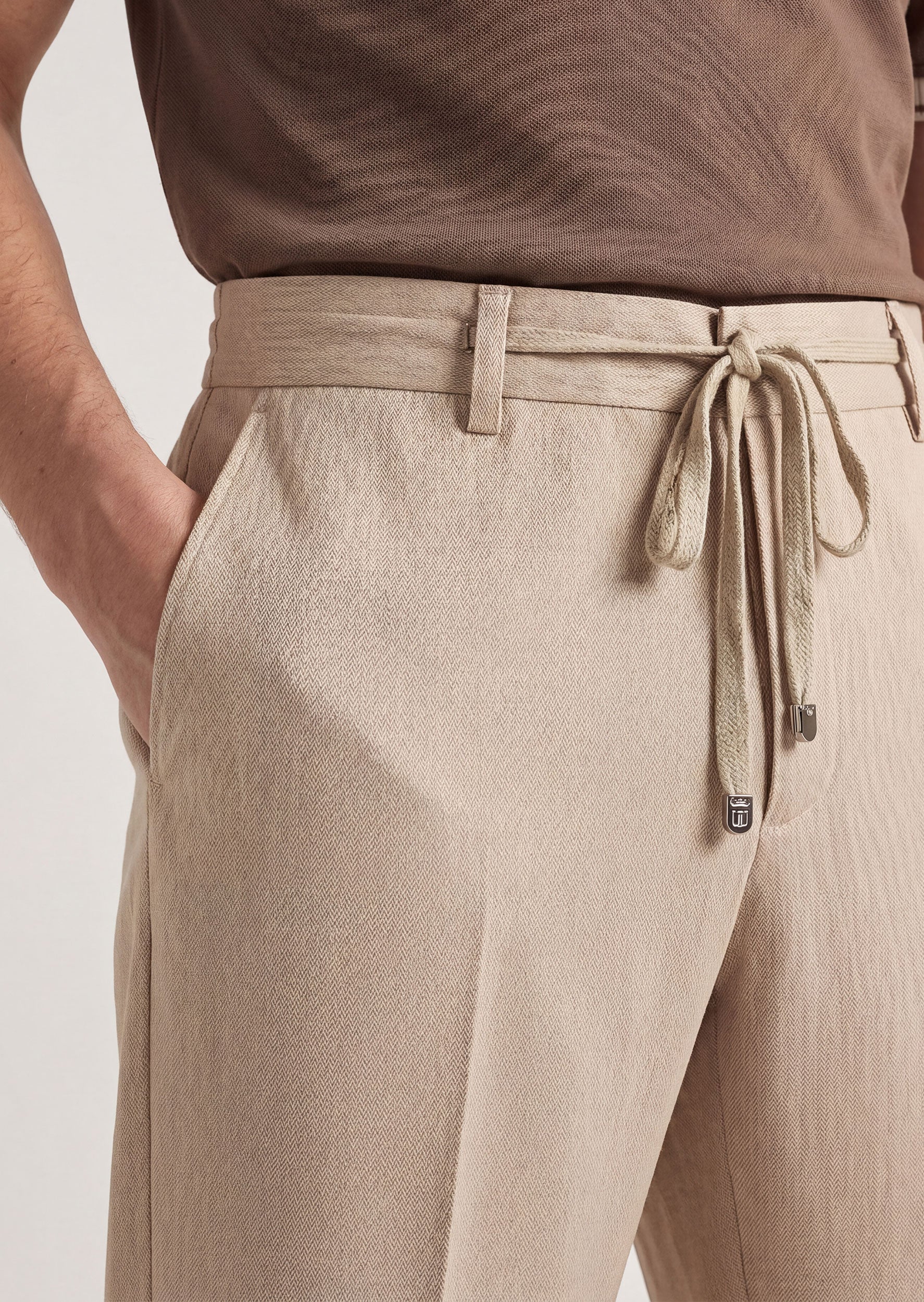 Beige Chino & Casual Pant