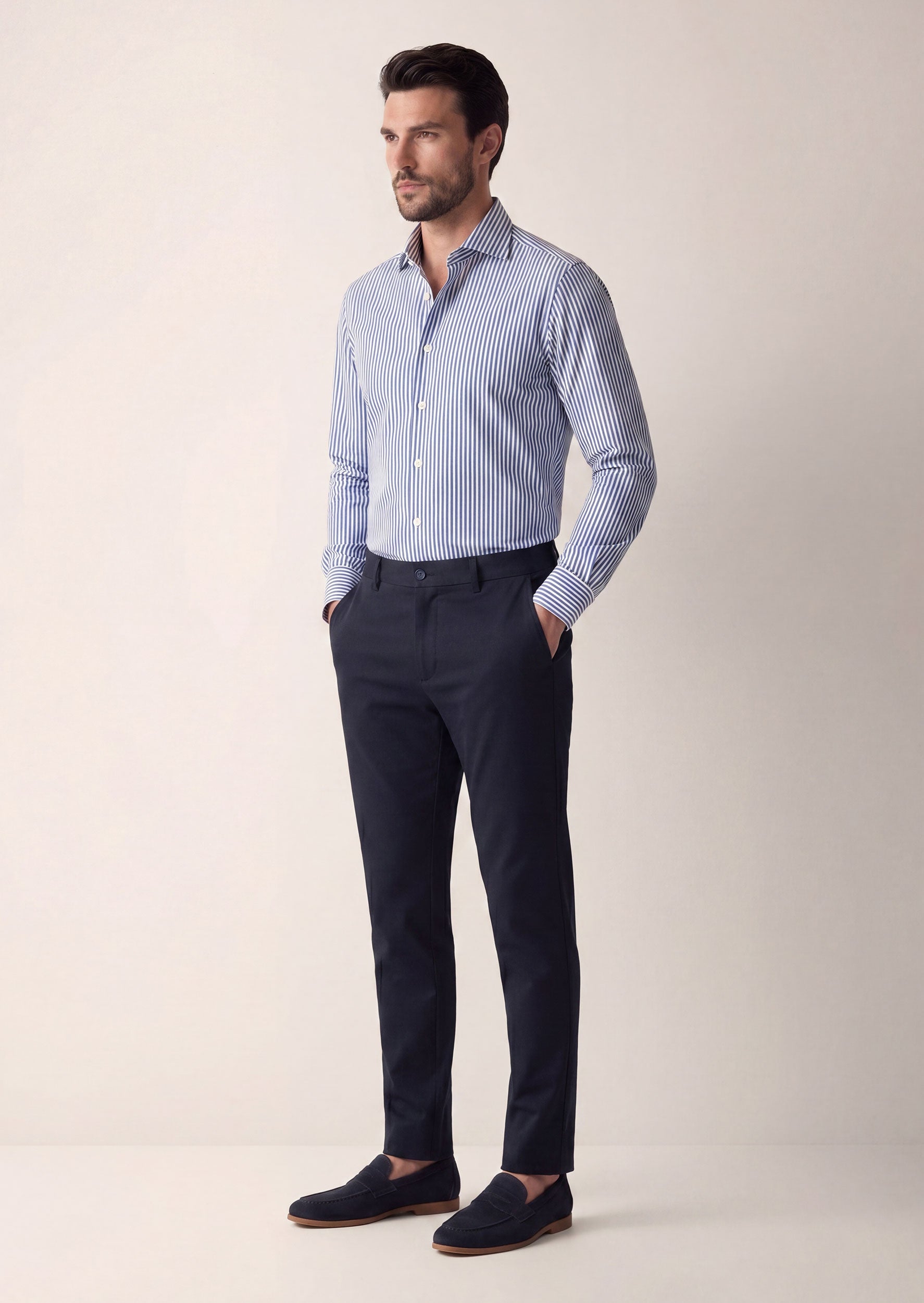 Navy Chino & Casual Pant