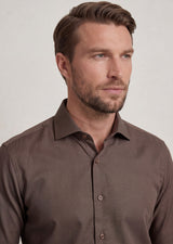 Brown Plain Shirt