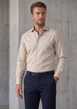 Beige Plain Shirt