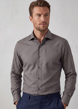 Charcoal Plain Shirt