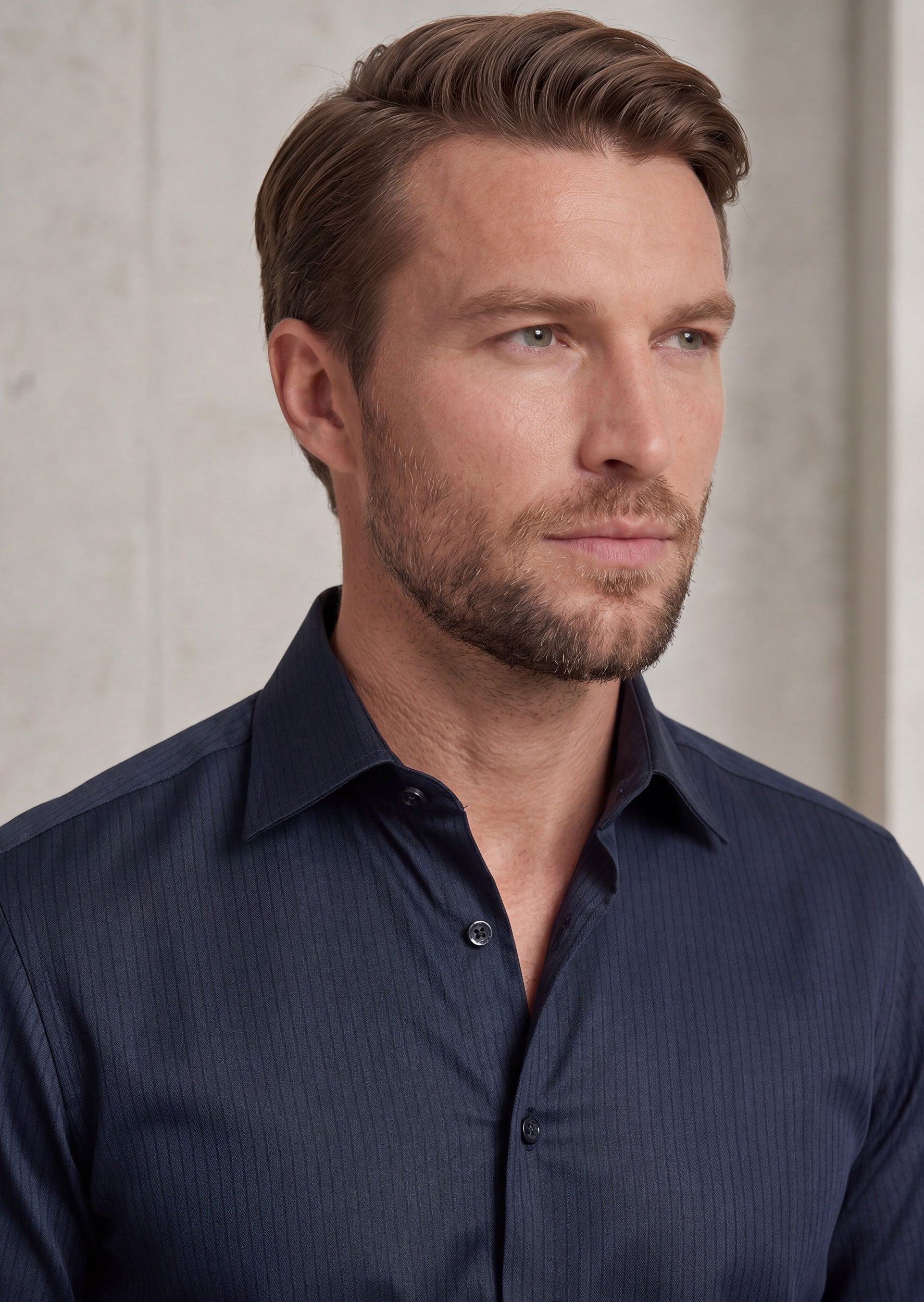 Navy Long Sleeve Shirt