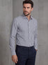 White - Navy Long Sleeve Shirt
