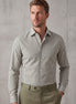 White - Khaki Long Sleeve Shirt