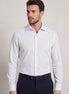 White - Navy Long Sleeve Shirt