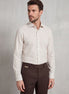 White - Beige Long Sleeve Shirt