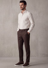 White - Beige Long Sleeve Shirt