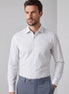 White - Blue Long Sleeve Shirt