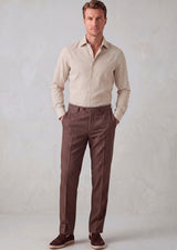 Beige Long Sleeve Shirt