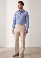Sax Blue Long Sleeve Shirt