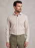 White - Beige Long Sleeve Shirt