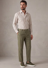 White - Beige Long Sleeve Shirt