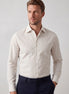White - Beige Long Sleeve Shirt