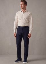 White - Beige Long Sleeve Shirt