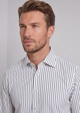 White - Black Long Sleeve Shirt