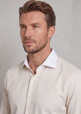 Beige Long Sleeve Shirt