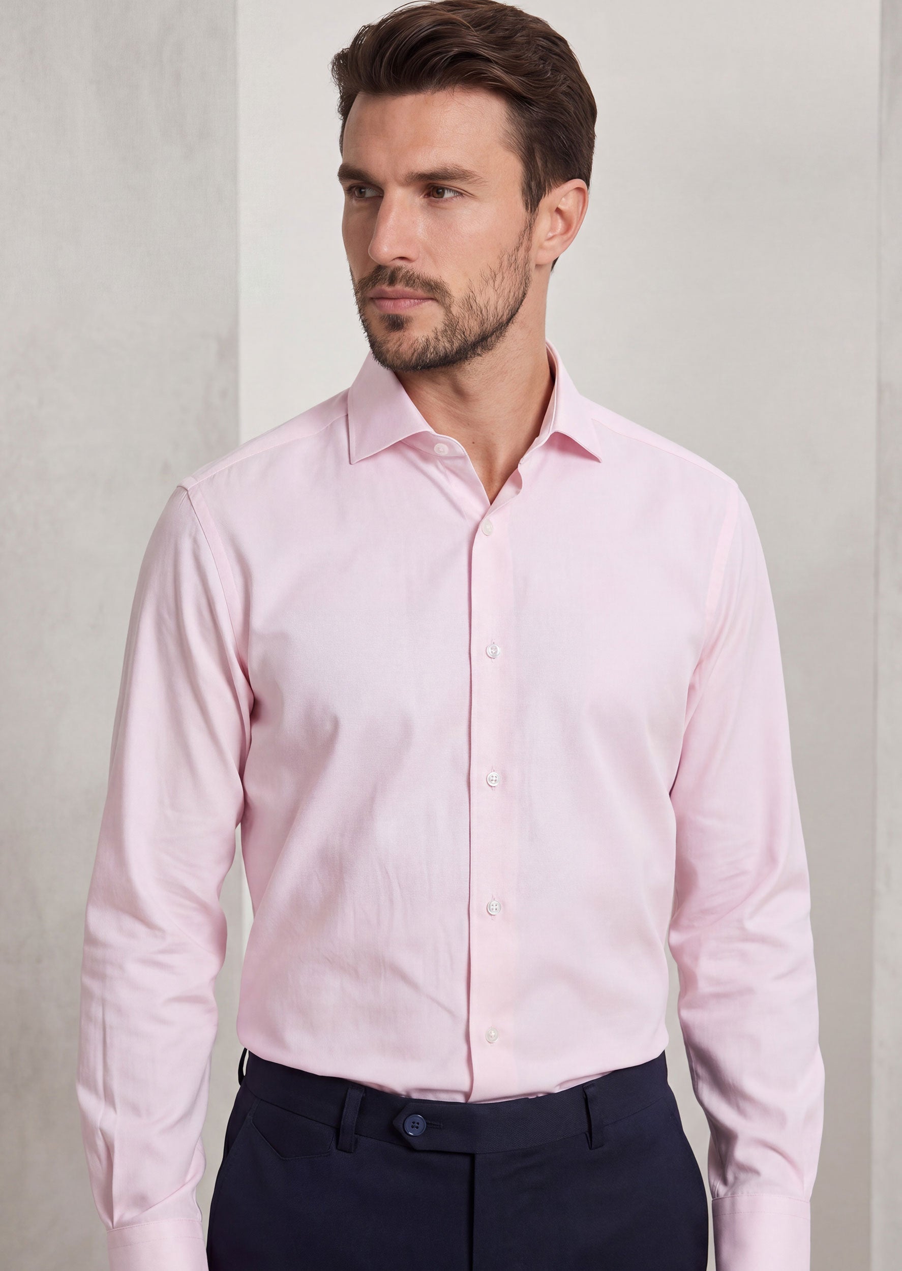 Pink Plain Shirt